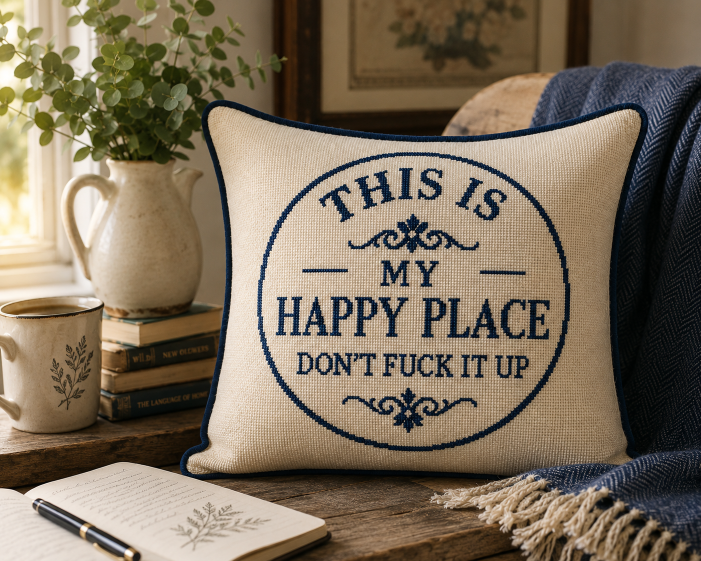 This Is My Happy Place – Cross Stitch Pattern