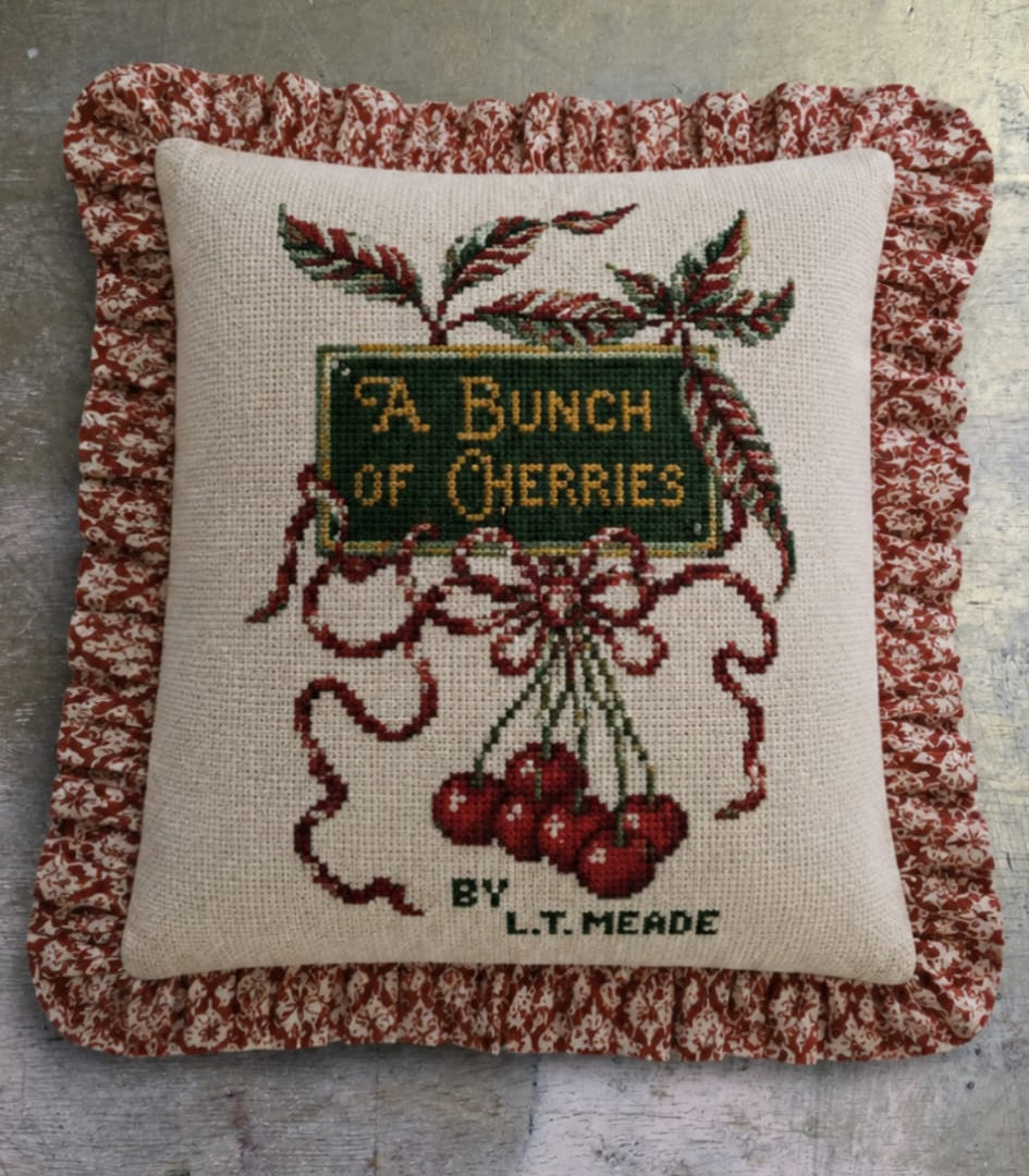 Bunch of Cherries Cross Stitch Pattern