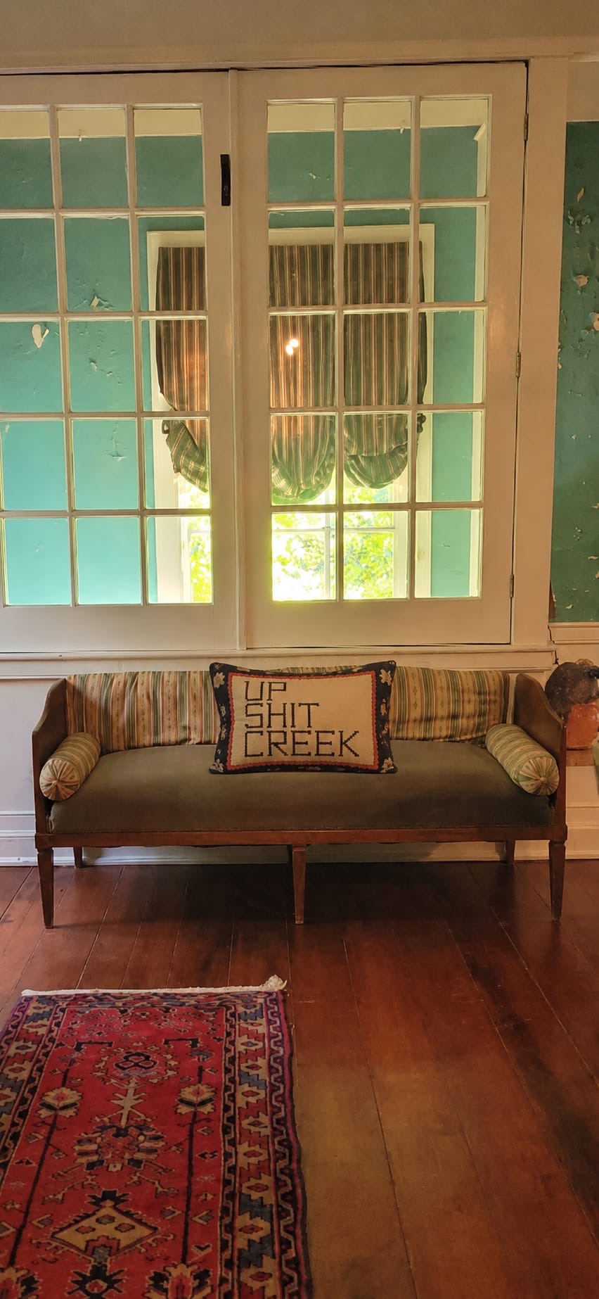 Creek Pillow Cross Stitch Pattern